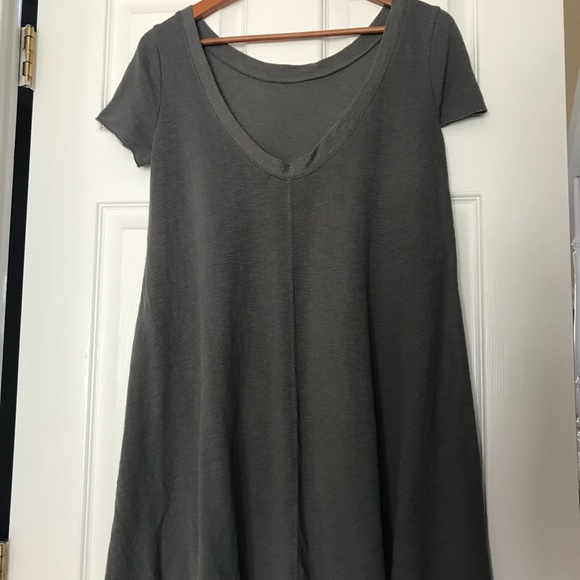 Altar’d State (XS-M) Loose Fit Grey Knit Dress - Picture 2 of 3